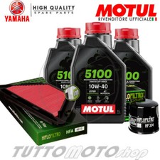 KIT TAGLIANDO YAMAHA XJ6-N 600 2009-2014 OLIO MOTUL 5100 FILTRI