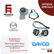 Kit distribuzione pompa acqua - kit,