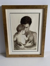Quadro punto croce rifinito