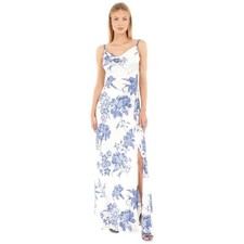 Guess vestito lungo avorio blu