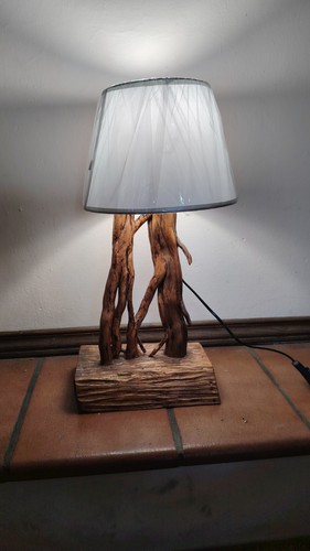 Lampada tavolo artigianale - da,