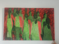 Quadro Dipinto Olio Su Tela -