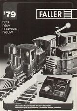 catalogo FALLER 1979 Neu Playtrain information AMS Racing - HO N    D E F NL  aa