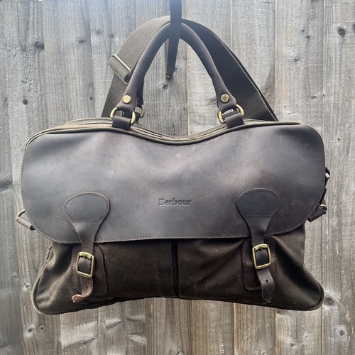 Barbour borsa cera - cera, uomo