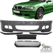 Paraurti anteriore sportivo + set accessori per BMW Serie 3 E46 berlina Touring anno 98-05 + ABE