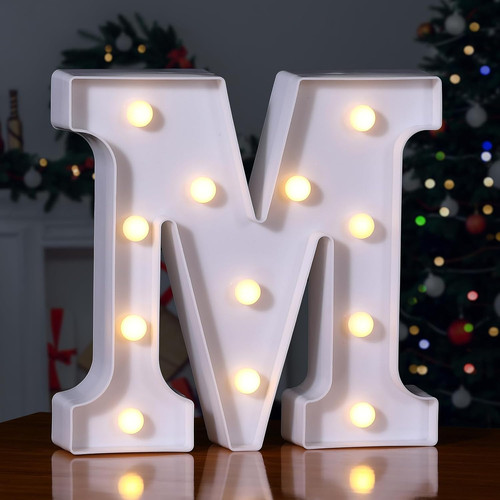 Led letter lights sign - led,