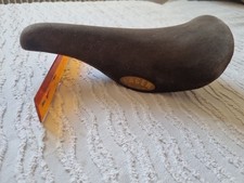 SELLA VINTAGE Pelle LASER San Marco marrone saddle brown corsa EROICA 