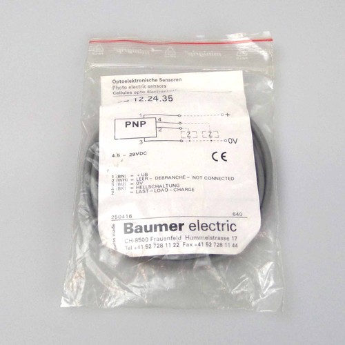 Baumer electric sensore