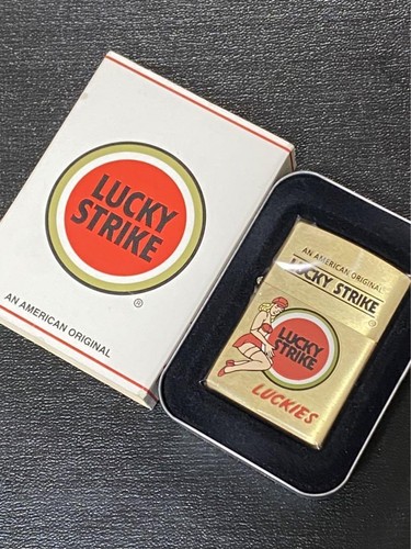 Zippo lucky strike - lucky, gold