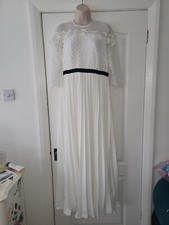Maxi abito bianco vestito