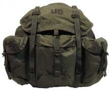 US Army Alice Zaino Telaio In Alluminio Con Cinghia Militare