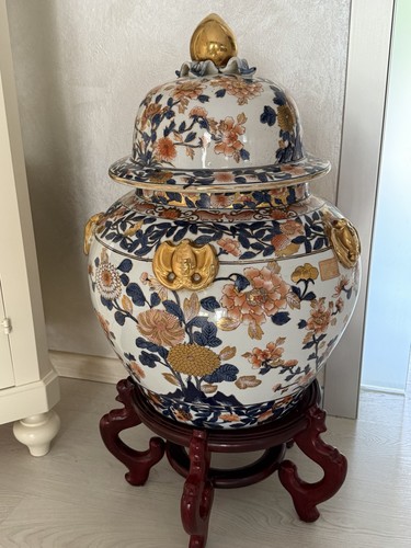 Vaso cinese autentico - , metà