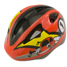 CASCO CASCHETTO PER BICI BAMBINO BIMBA BICICLETTA MTB  TAGLIA S 52-56 CM ROSSO