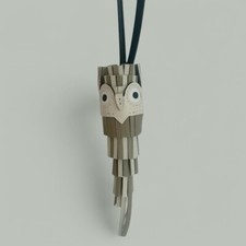 Charm borsa gufo in pelle