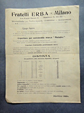 1925 circa-Fratelli ERBA