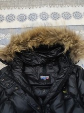 Piumino Lungo Bambina, Blauer Taglia 10 Anni