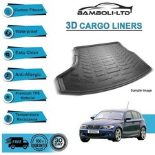 Adatto per BMW 1 SERIE? / E-87 2005-2011, tappetino bagagliaio 3D in gomma pe...