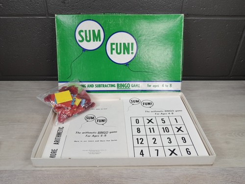 Gioco bingo aritmetico sum - gioco,