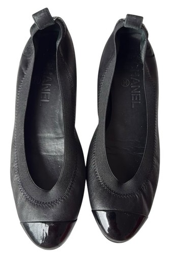 Ballerine chanel nere pelle - ballerine,