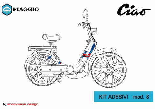 Grafiche adesive piaggio - grafiche, ciao