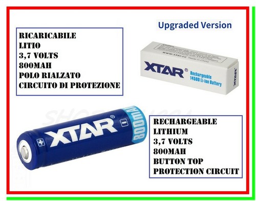 Batteria 14500 per - , led