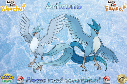 Shiny non articuno - ⭐shiny/non-shiny,