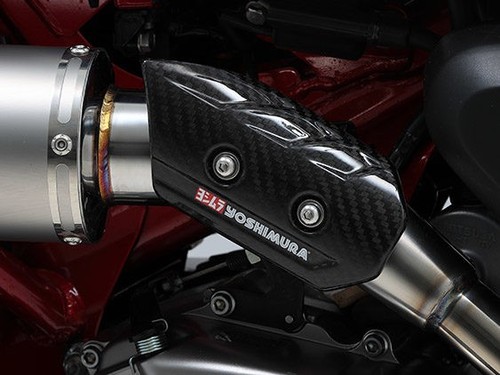 Yoshimura carbon heat guard - carbon,