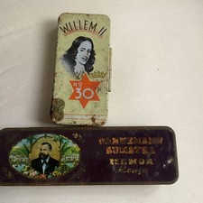 2 Scatole Latta Sigarette