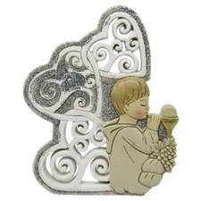 1 pz icona in resina | 3 cuori