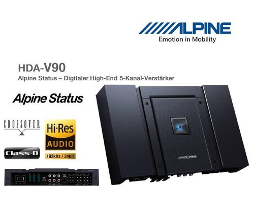 Alpine hda v90 - hda-v90, amplificatore