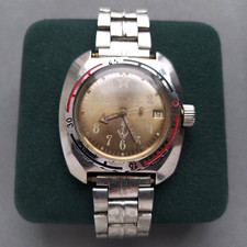 Orologio vintage URSS Vostok MINISTERIAL 2416B subacqueo militare automatico ...