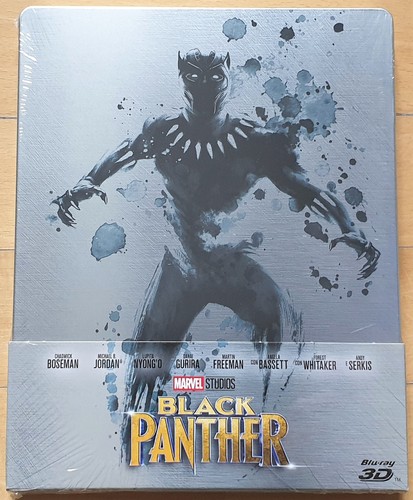 Black panther steelbook it - black, (it