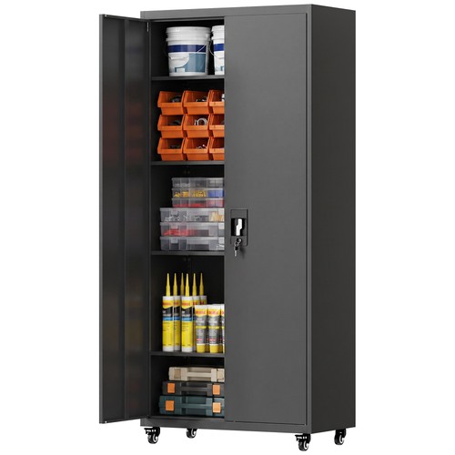 Homcom armadio metallo con - armadio, in