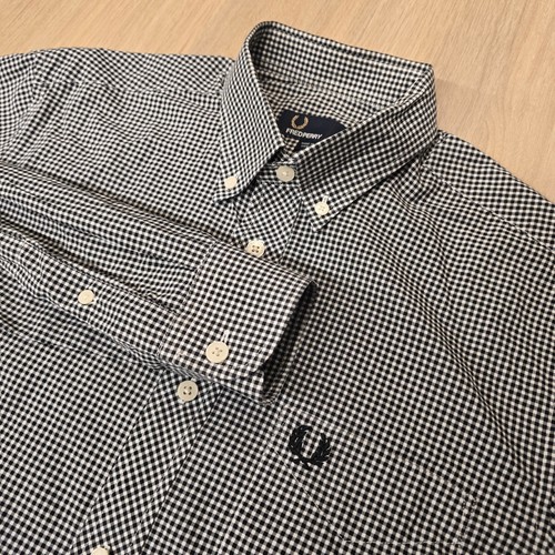 Fred perry mens gingham check - perry,