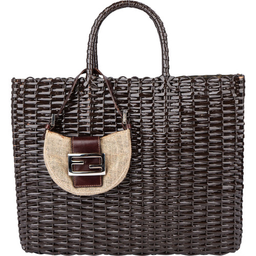 Fendi braid shopper - shopper, mini