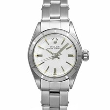 Orologio ROLEX Oyster Perpetual 6623 bianco da donna usato #51820