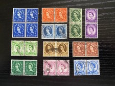 Lotto francobolli GB QEII