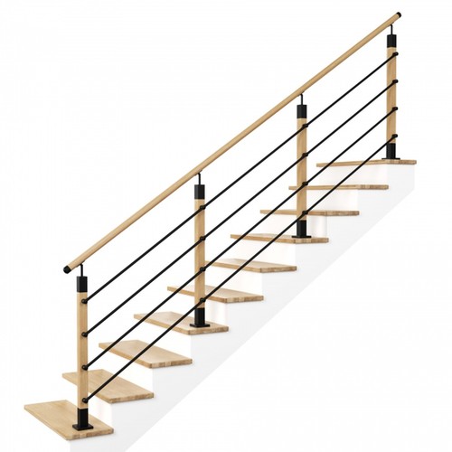 Ringhiera per scale set
