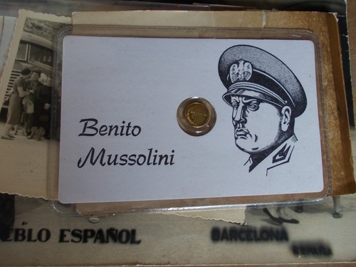 Benito mussolini moneta 10 - benito,