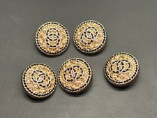 Bottoni set 5 pezzi Chanel CC