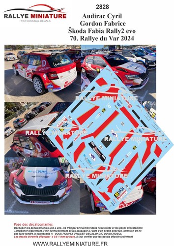 Decals ref 2828 - 2828, skoda
