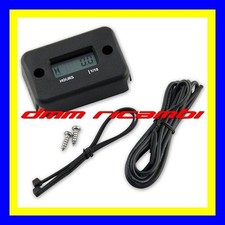 Contaore Nero funzionamento motore Moto Cross Enduro Scooter Pit-Bike Minimoto