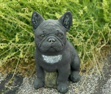 Statua in pietra Bulldog