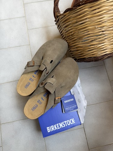 Birkenstock boston taupe - boston,
