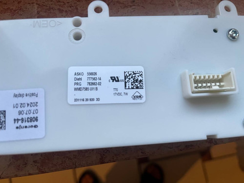 Scheda controllo lavatrice - di,