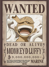 – Poster One Piece Wanted