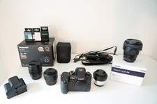 GH5 + 12-60mm + 16mm + 25mm + 60mm + 5 batterie + caricatori