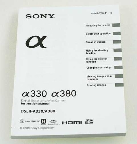 Manuale utente sony - sony, a
