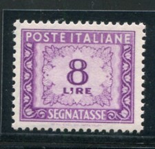 Segnatasse "stelle" Lire 8 n