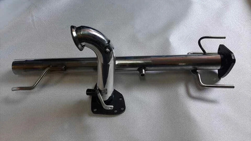 Downpipe centrale scarico - downpipe, +